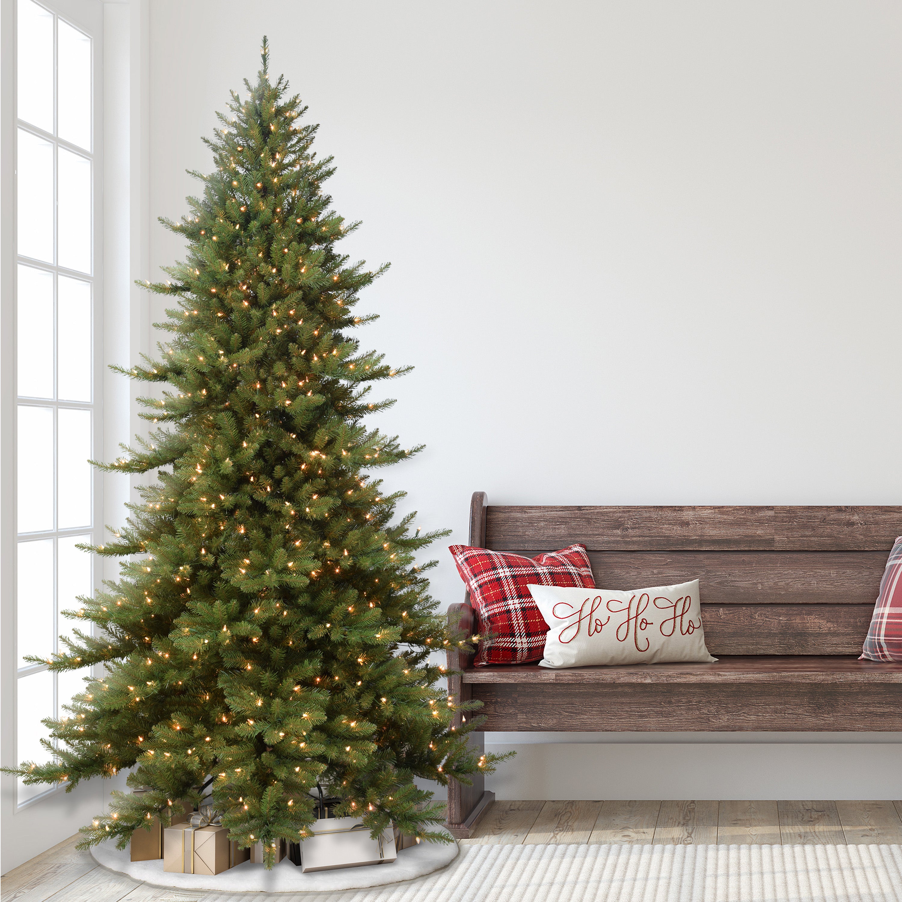 7.5ft Pre-lit Royal Majestic Fraser Fir Christmas Tree